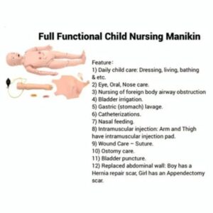 Full Functional Child Nursing Manikin