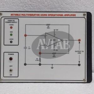 Astable Multivibrator using Operational Amplifier