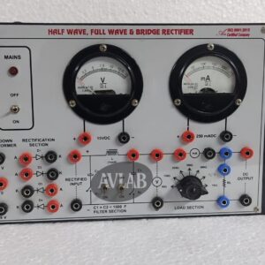 Half wave full wave & bridge rectifier