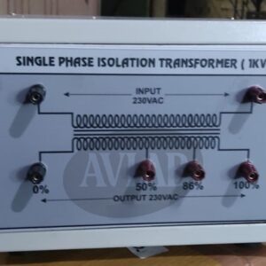 Single Phase Isolation transformer 1KVA