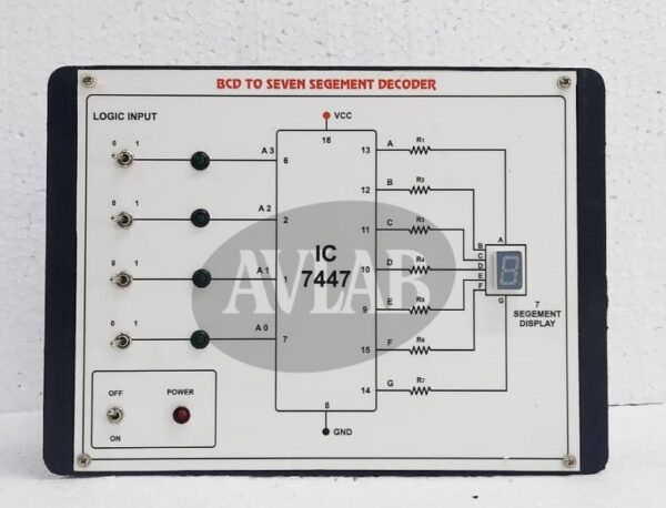 BCD To Seven Segment Decoder - Avlabenterprises