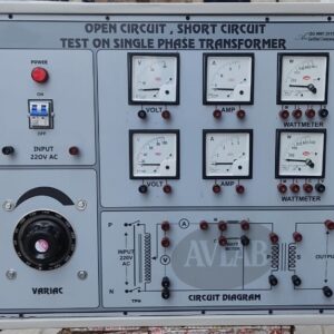Open Ciruit Short Circuit Test on single phase transformer