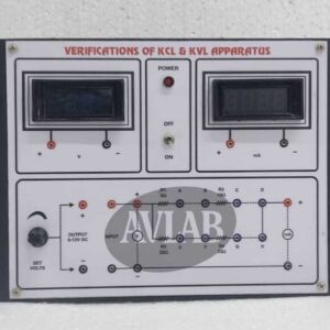 Verification of KCL & KVL Trainer (kirchhoff's law Apparatus)