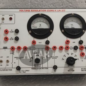 Voltage Regulation Using IC LM - 317