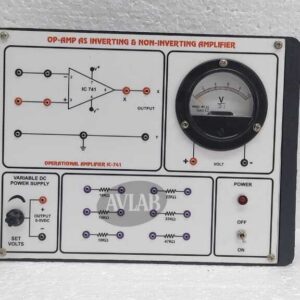 OP Amplifier As Inverting & Non Inverting Amplifier