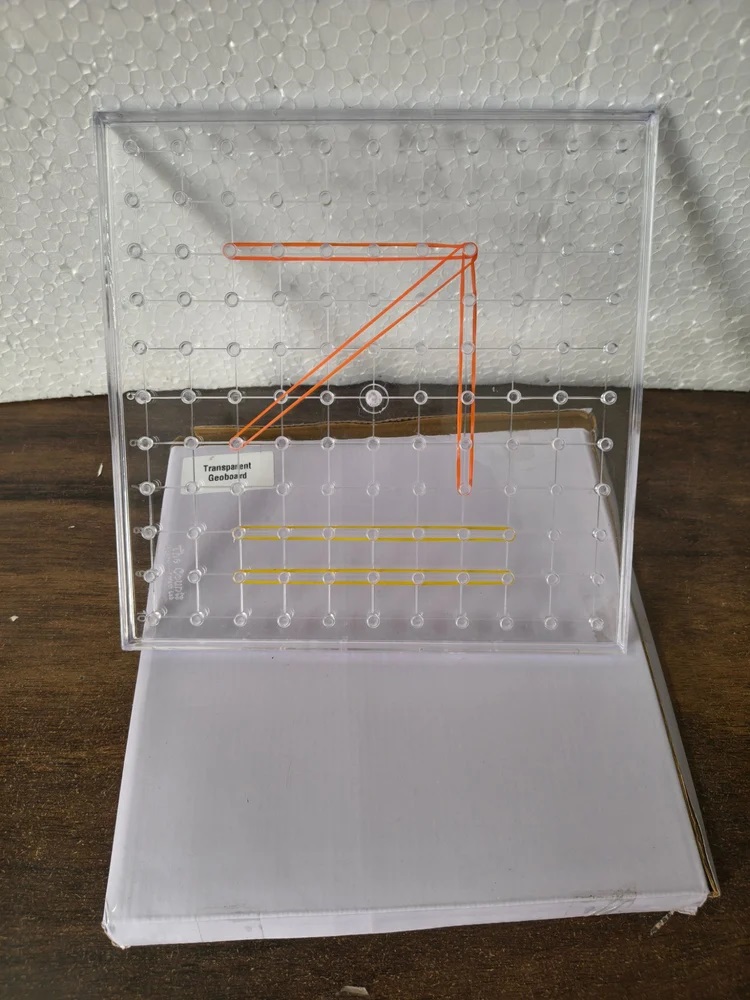 Transparent Geoboard 1 Transparent Geoboard
